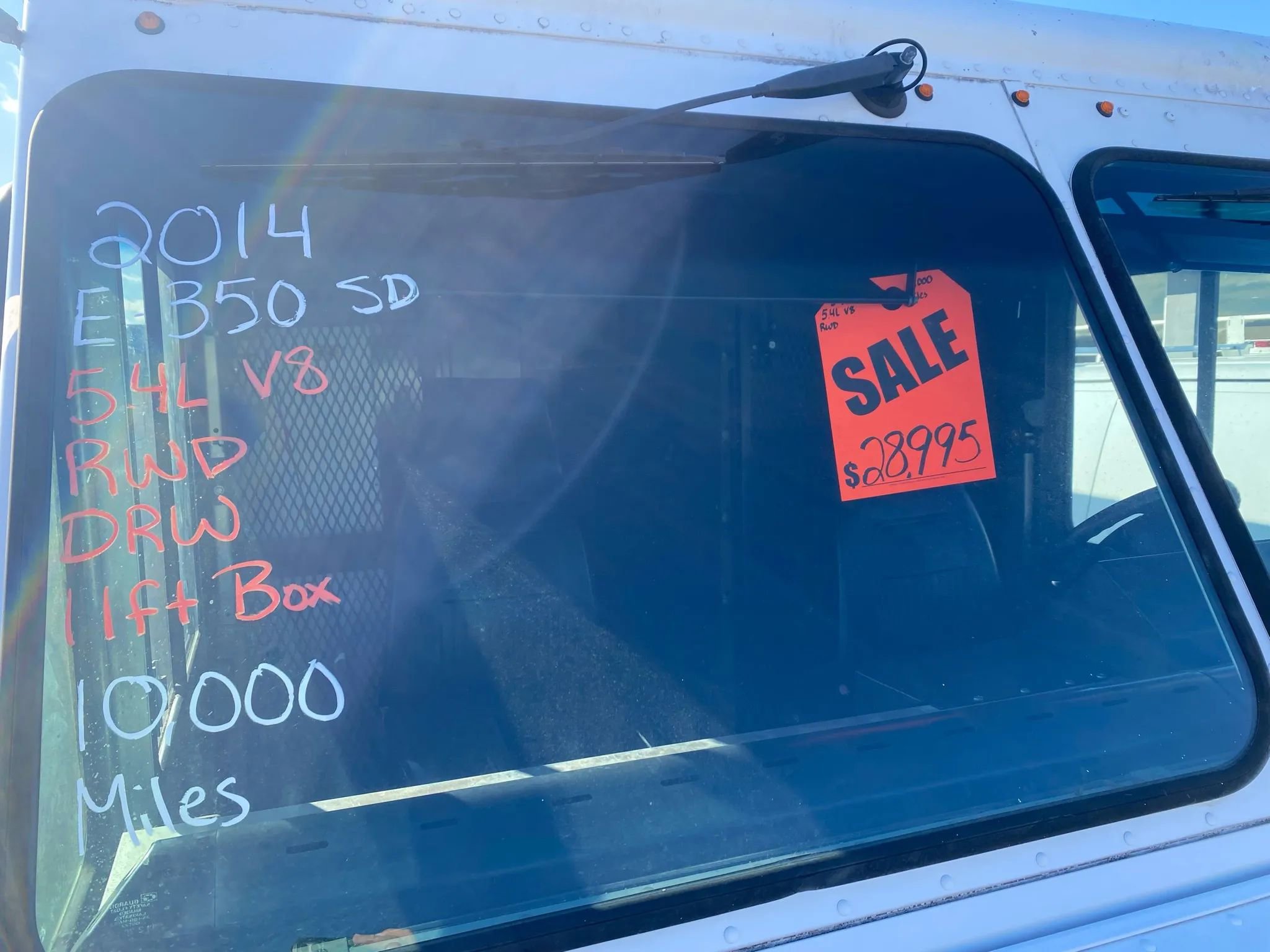 Used 2014 Ford E-350 and Econoline 350 Super Duty w/ A/C Prep Package RWD image 3