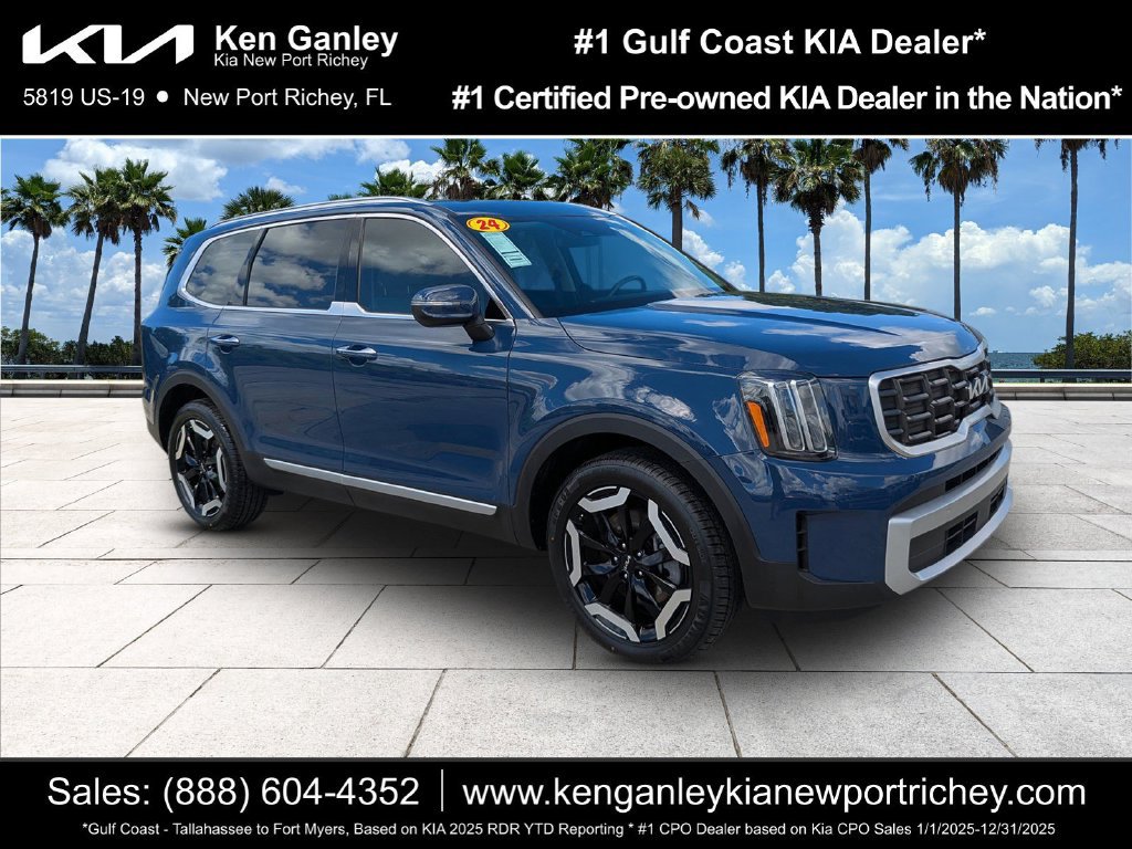 Certified 2024 Kia Telluride S w/ S Sunroof Package FWD image 1