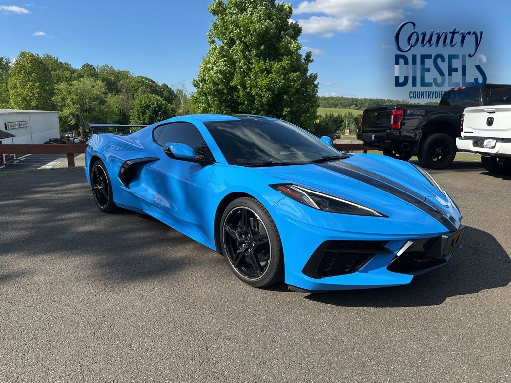 Used 2023 Chevrolet Corvette Stingray Preferred Cpe w/ Battery Protection Package RWD image 1