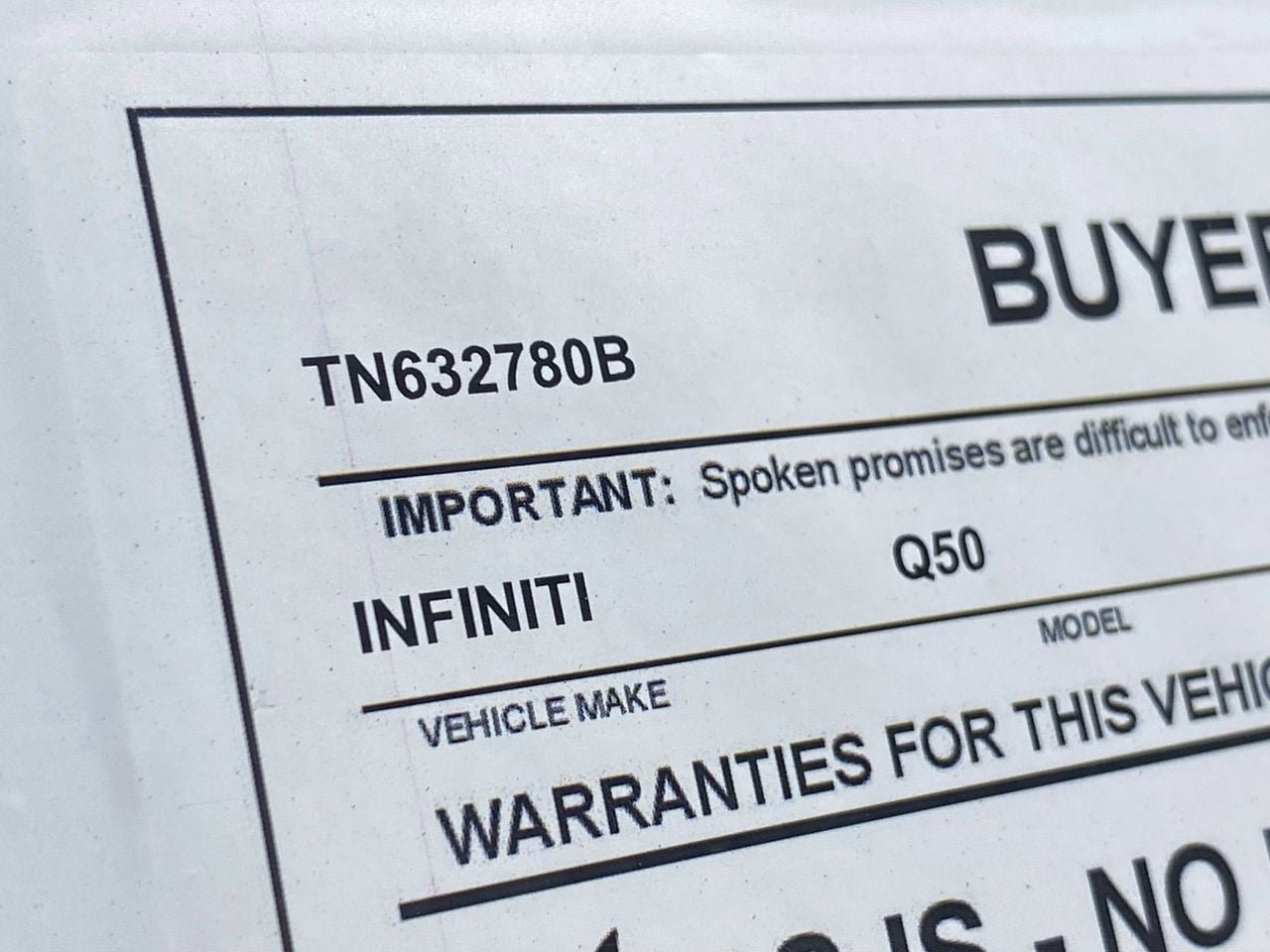 Certified 2023 INFINITI Q50 Luxe w/ Cargo Package RWD image 35