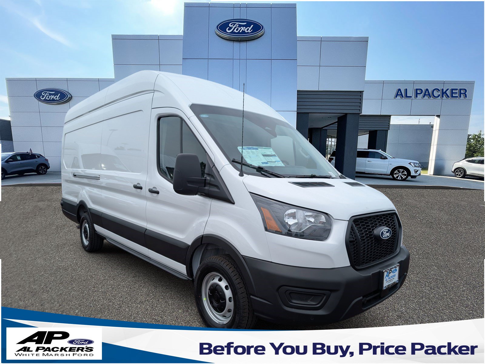 New 2026 Ford Transit 350 148 High Roof Extended w/ Load Area Protection Package