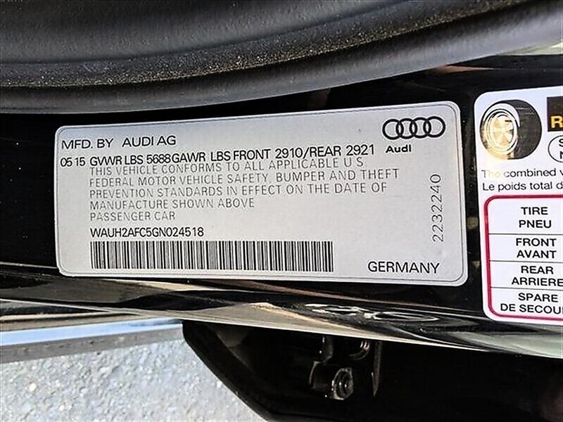 Used 2016 Audi S6 Prestige w/ Prestige Package AWD/4WD image 33