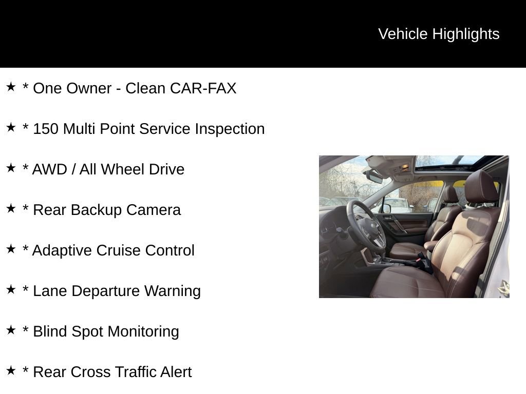 Used 2018 Subaru Forester 2.5i Touring AWD/4WD image 2
