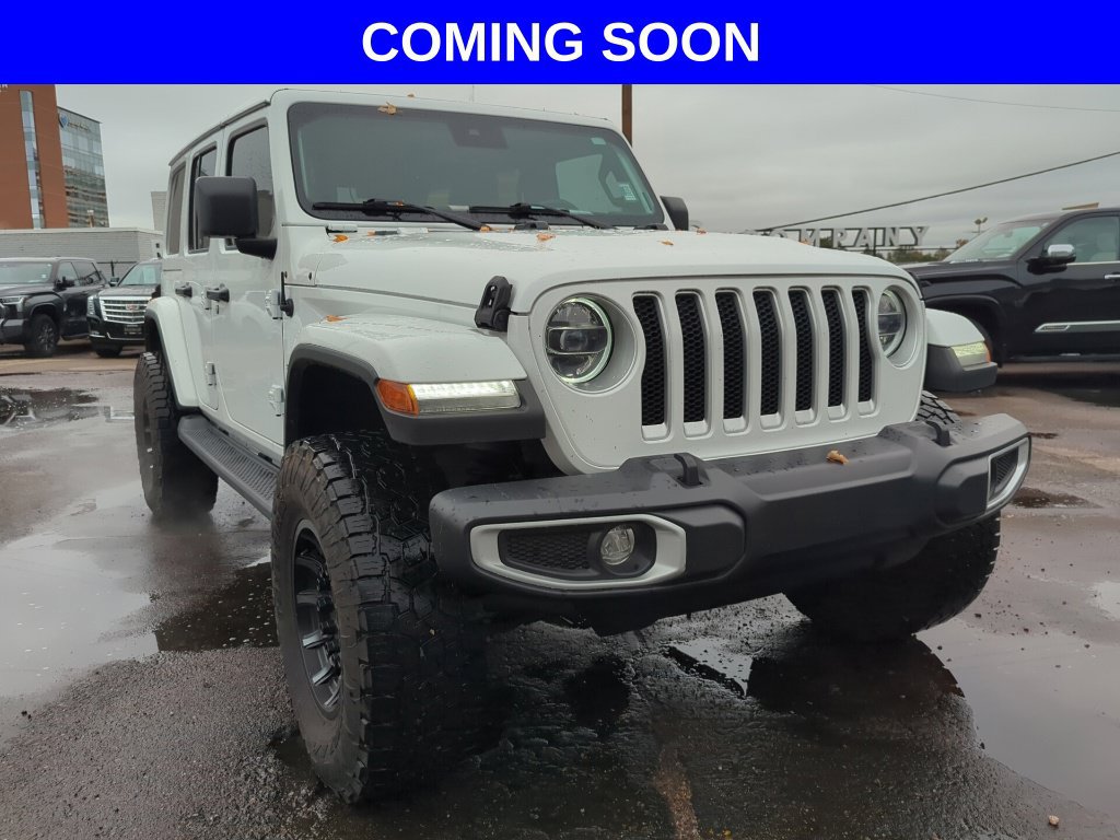 Used 2022 Jeep Wrangler Unlimited Sahara w/ LED Lighting Group