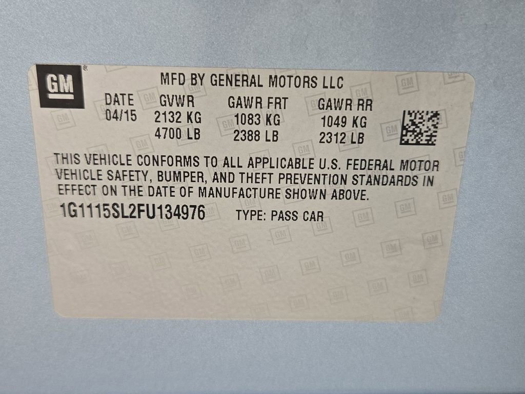 Used 2015 Chevrolet Impala LT w/ Convenience Package FWD image 37