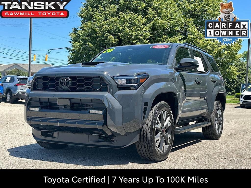 Certified 2026 Toyota 4Runner TRD Sport Premium