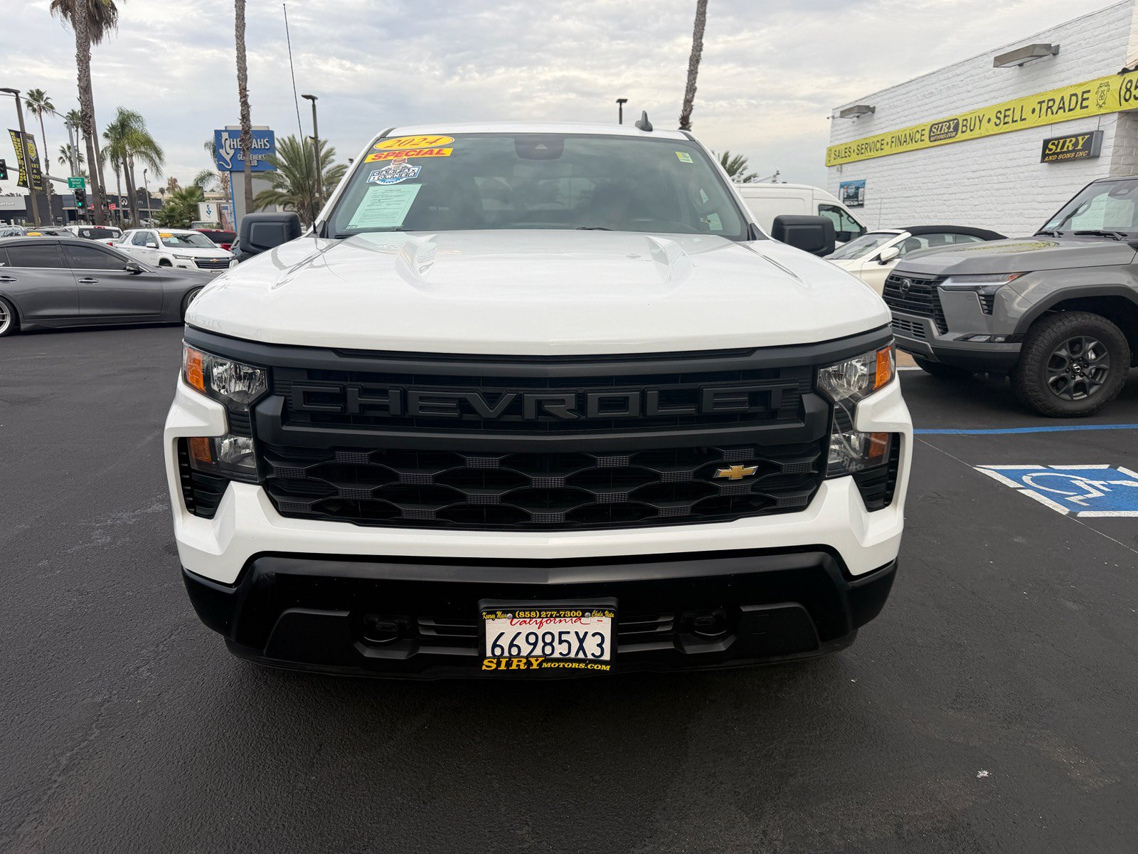 Used 2024 Chevrolet Silverado 1500 W/T w/ Trailering Package RWD image 8