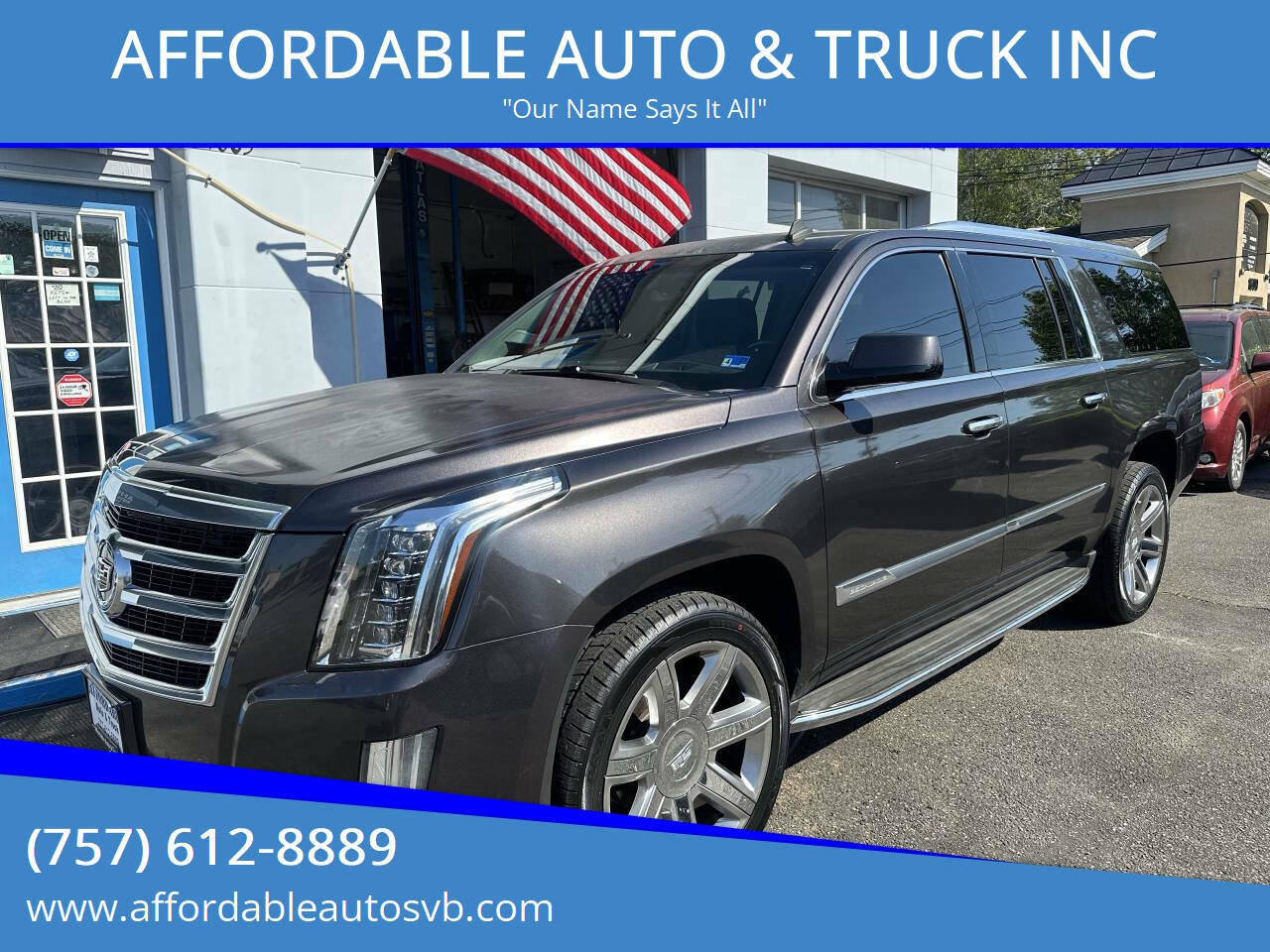 Used 2015 Cadillac Escalade ESV Luxury AWD/4WD image 1
