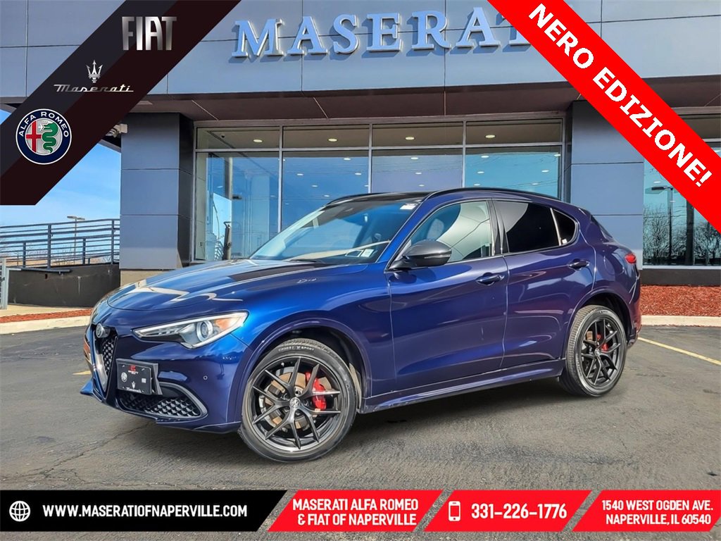 Used 2021 Alfa Romeo Stelvio Ti w/ Nero Edizione