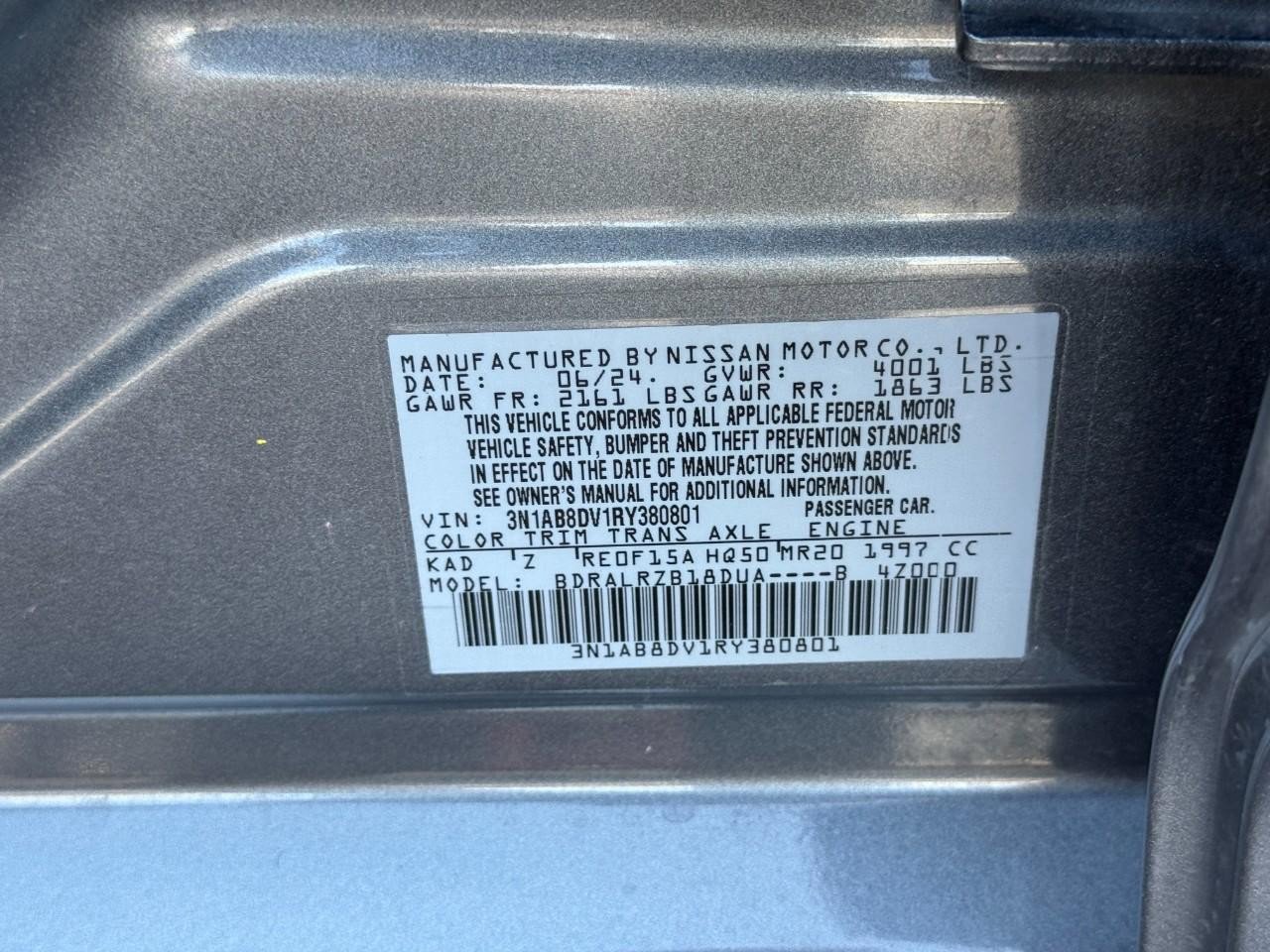 Used 2024 Nissan Sentra SR FWD image 26