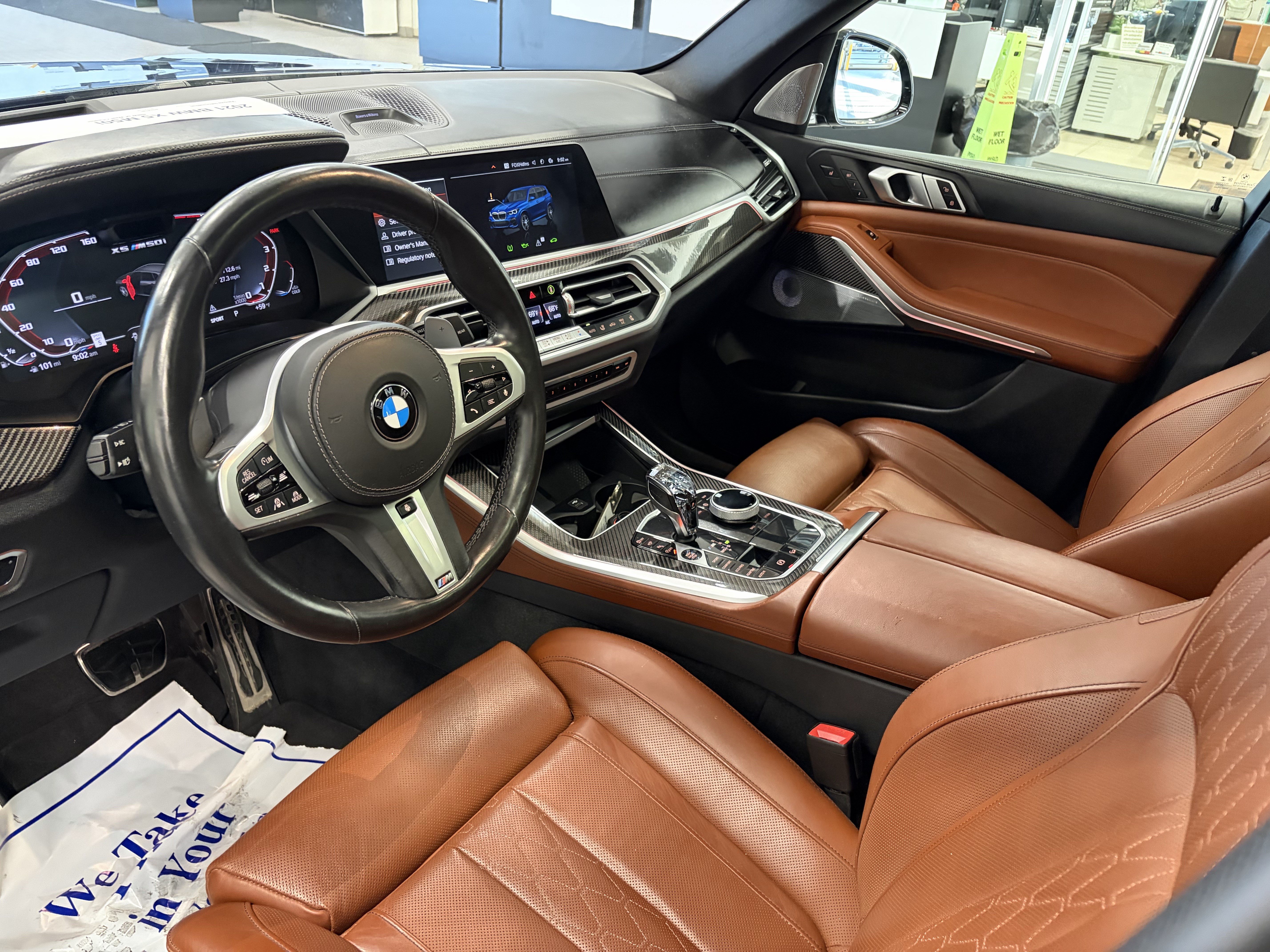 Used 2021 BMW X5 M50i w/ Executive Package AWD/4WD image 11