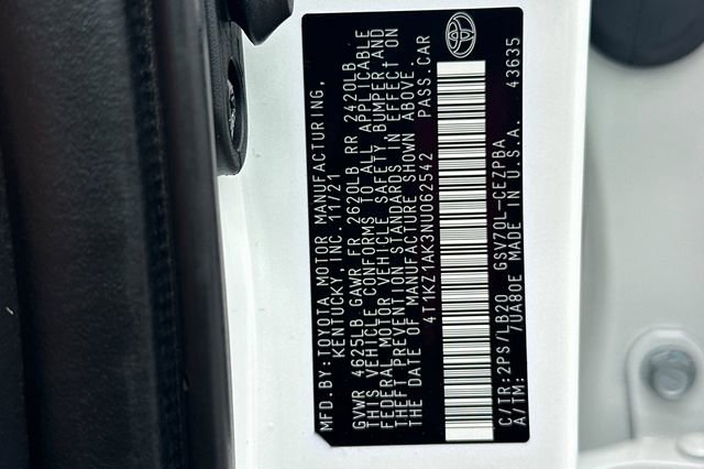 Certified 2022 Toyota Camry XSE w/ Navigation Package FWD image 34