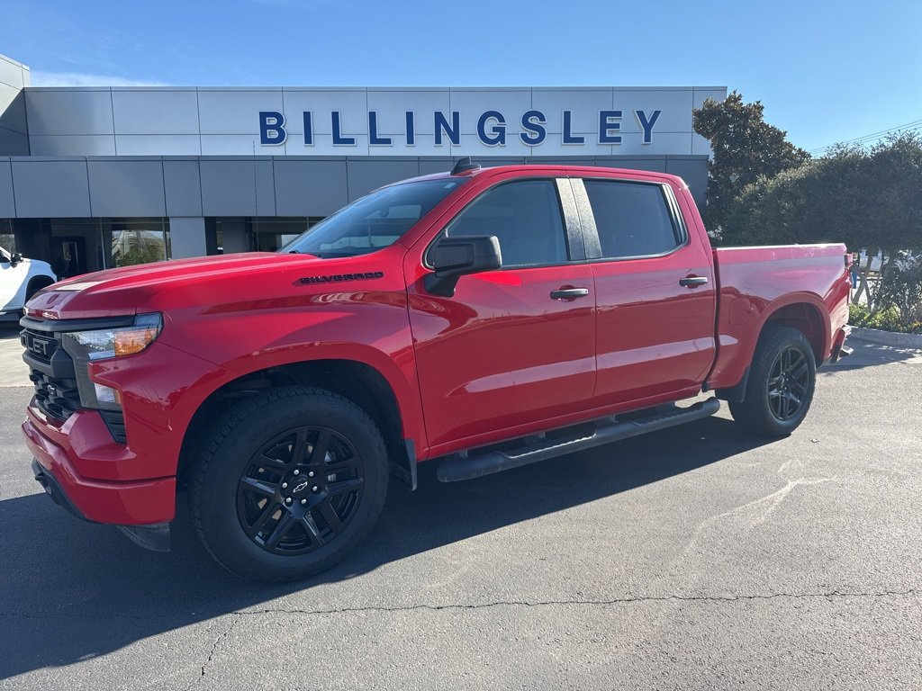 Used 2024 Chevrolet Silverado 1500 Custom w/ Turbomax Blackout Package
