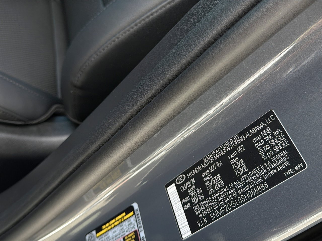 Certified 2025 Hyundai Santa Fe SEL AWD/4WD image 30