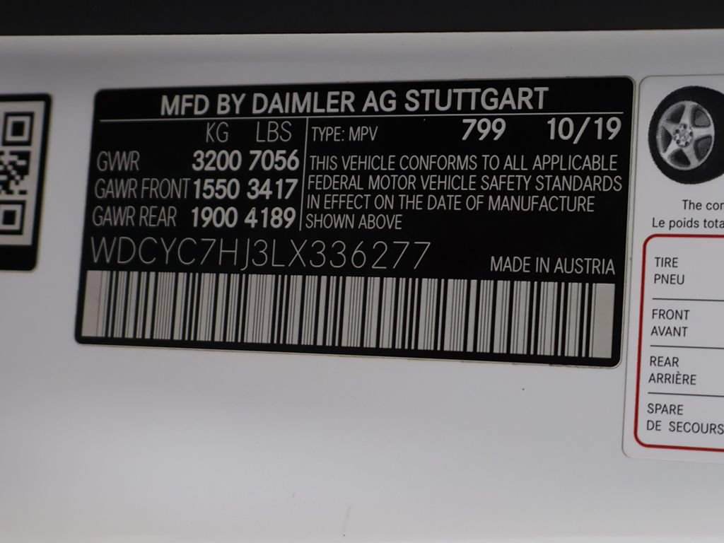Used 2020 Mercedes-Benz G 63 AMG 4MATIC w/ Seat Comfort Package image 64