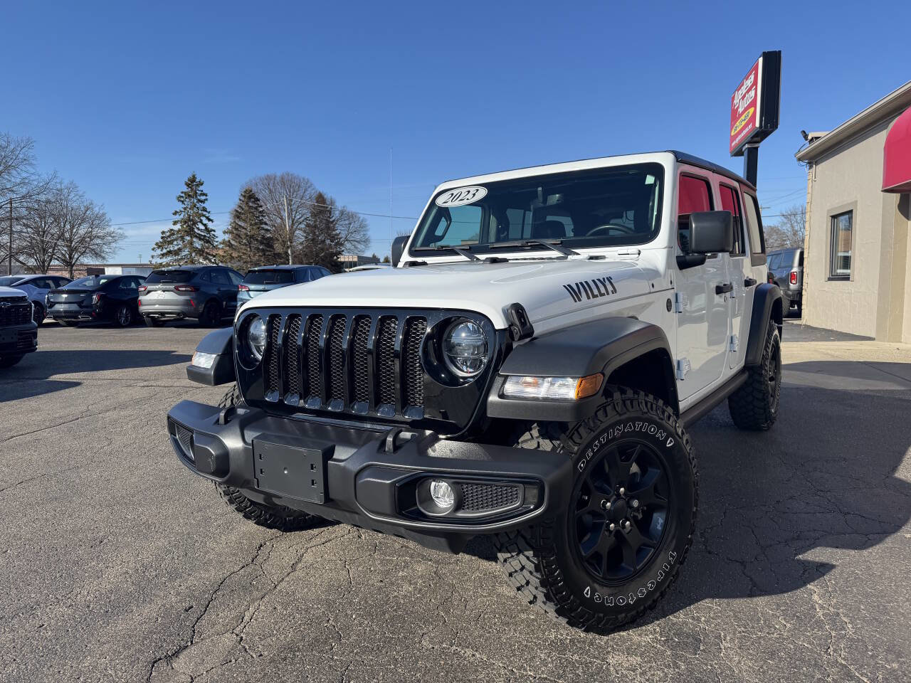 Used 2023 Jeep Wrangler Unlimited Sport AWD/4WD image 2