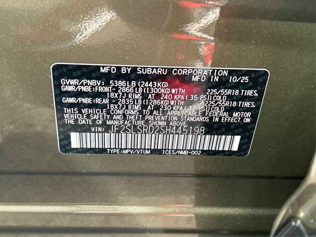 New 2025 Subaru Forester Limited image 18