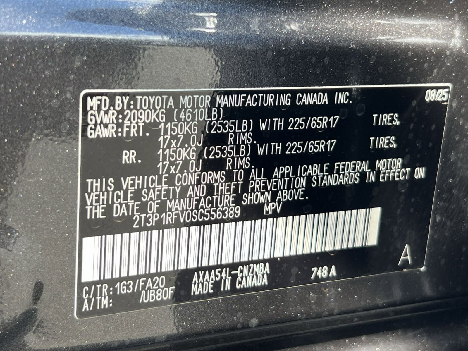 New 2025 Toyota RAV4 XLE image 22