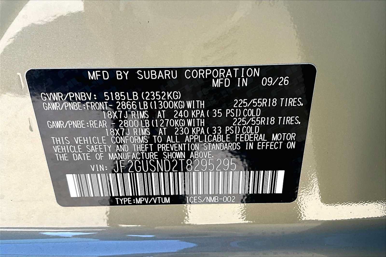 New 2026 Subaru Crosstrek 2.5i Limited AWD/4WD image 18