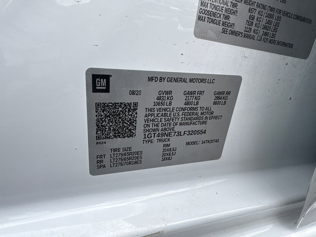 Used 2020 GMC Sierra 2500 SLT w/ SLT Premium Plus Package image 29