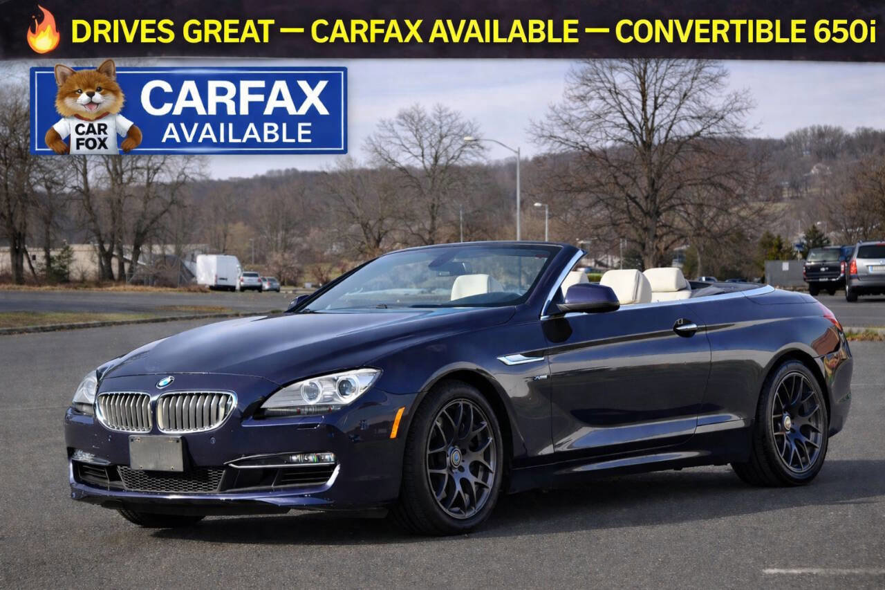 Used 2012 BMW 650i xDrive Convertible AWD/4WD image 1