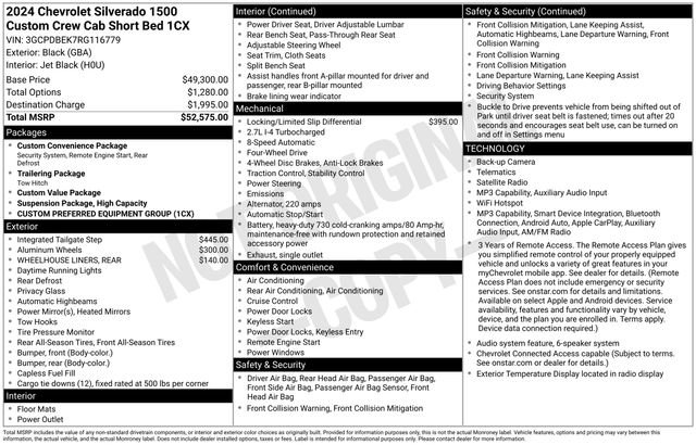 Used 2024 Chevrolet Silverado 1500 Custom AWD/4WD image 7