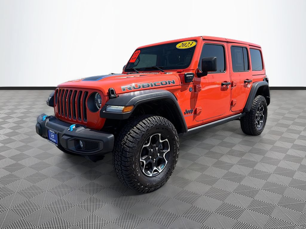 Used 2023 Jeep Wrangler Unlimited Rubicon 4xe AWD/4WD image 3