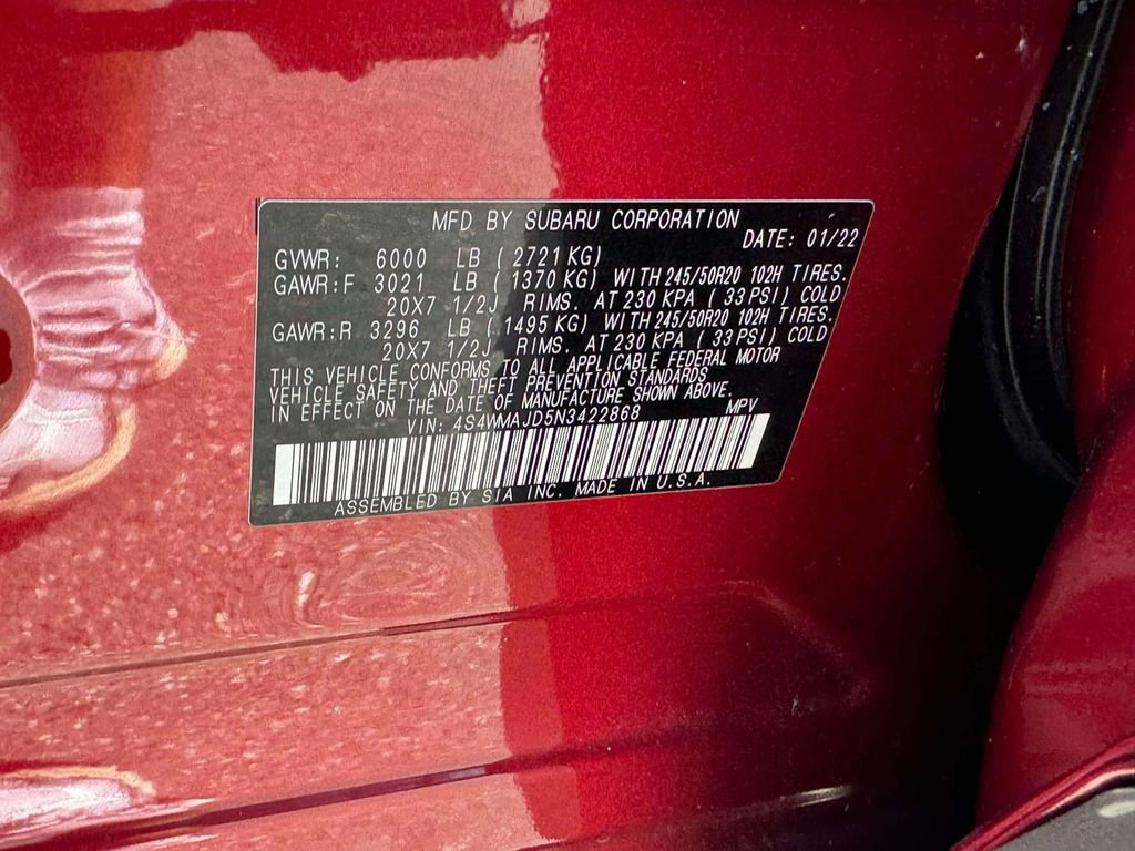 Used 2022 Subaru Ascent Onyx Edition image 18