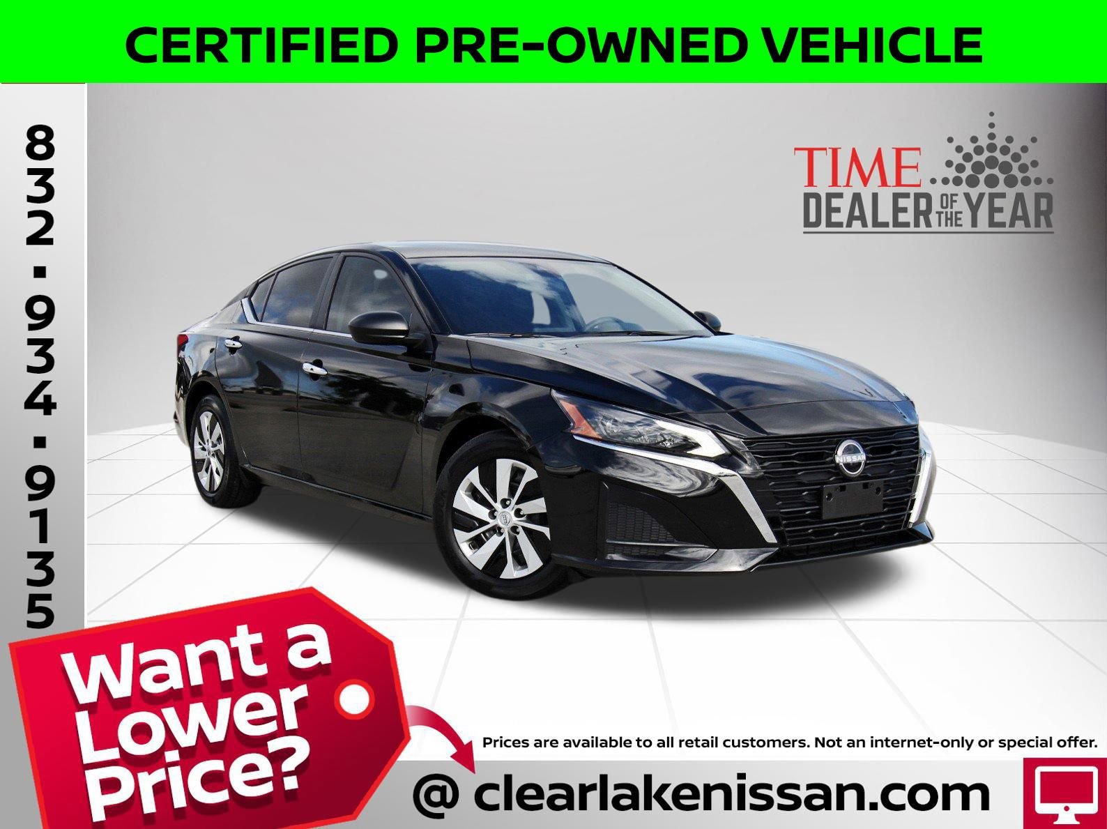 Certified 2025 Nissan Altima 2.5 S