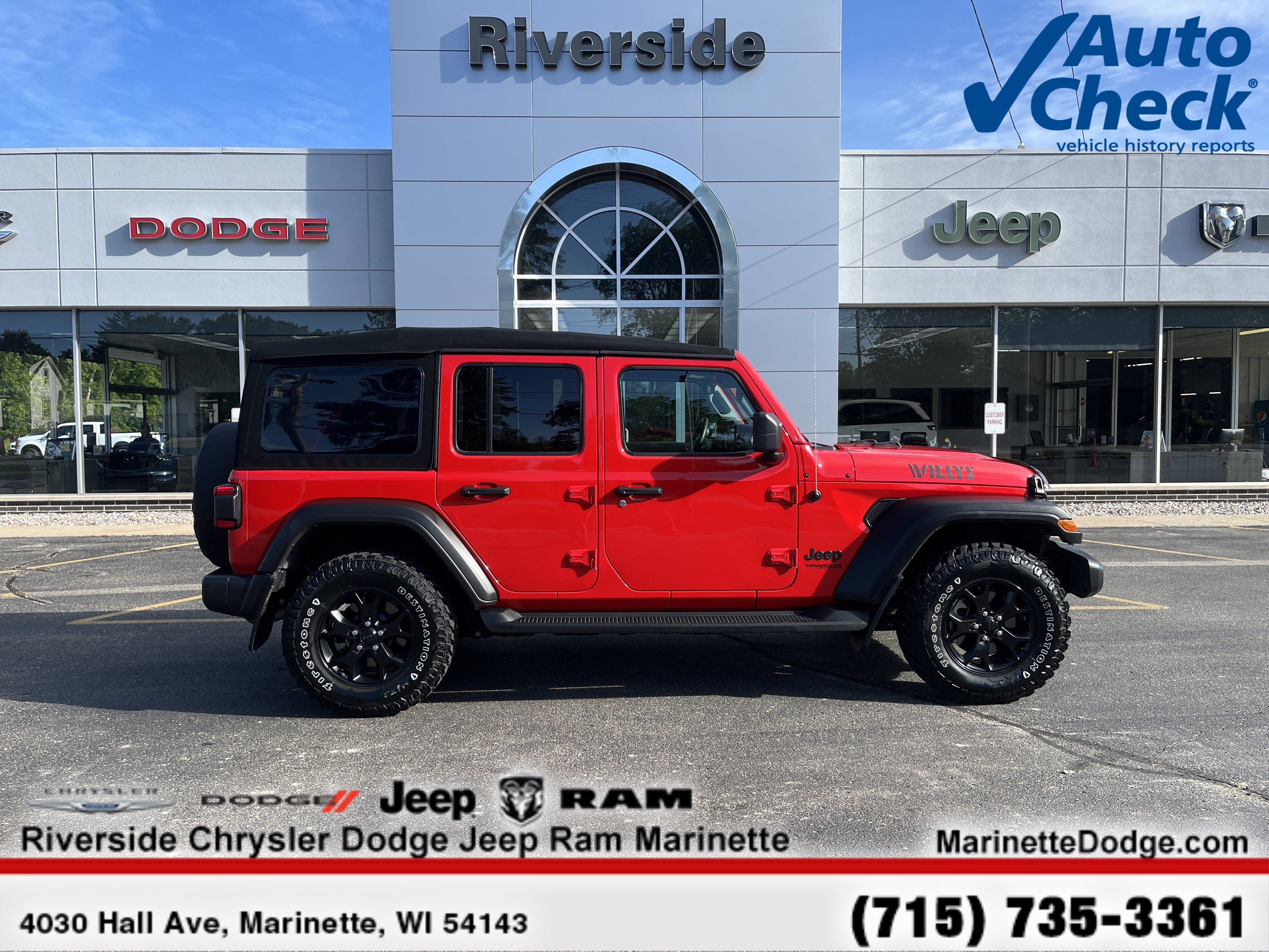Used 2021 Jeep Wrangler Unlimited Willys