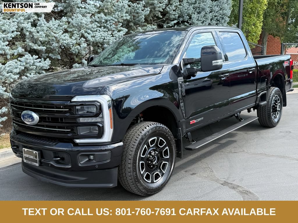 Used 2025 Ford F350 Platinum w/ FX4 Off-Road Package AWD/4WD image 3