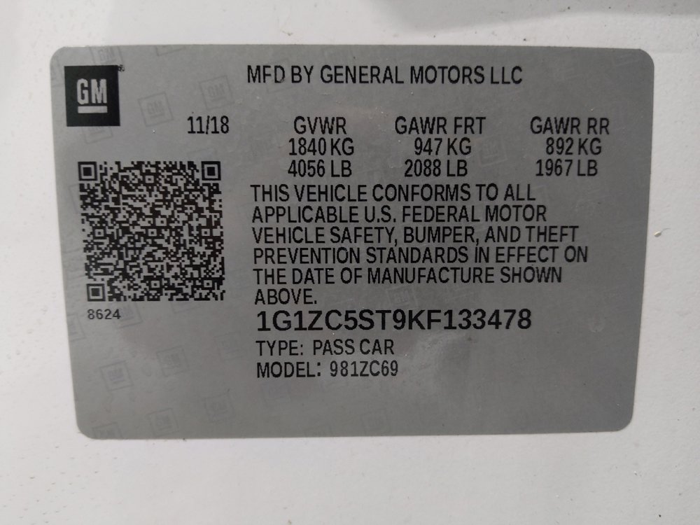 Used 2019 Chevrolet Malibu LS w/ Driver Confidence Package II FWD image 33