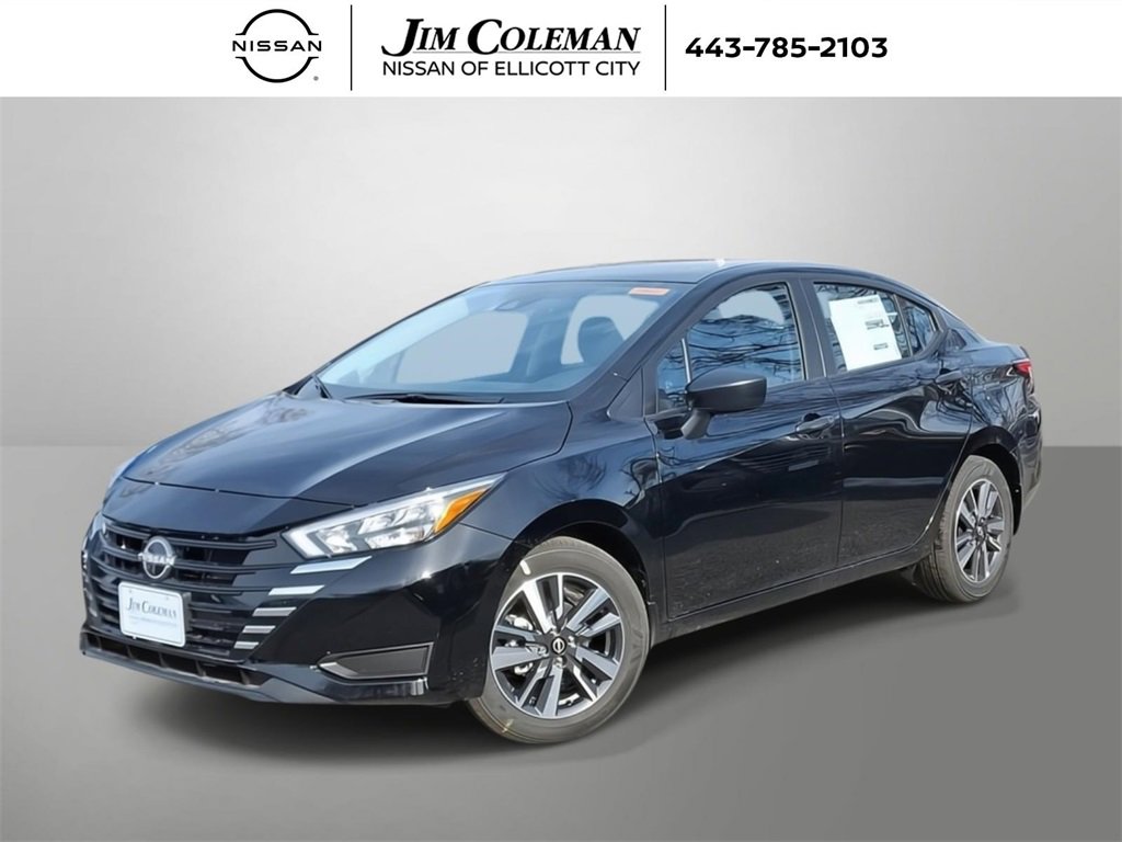 New 2025 Nissan Versa S w/ S Plus Package