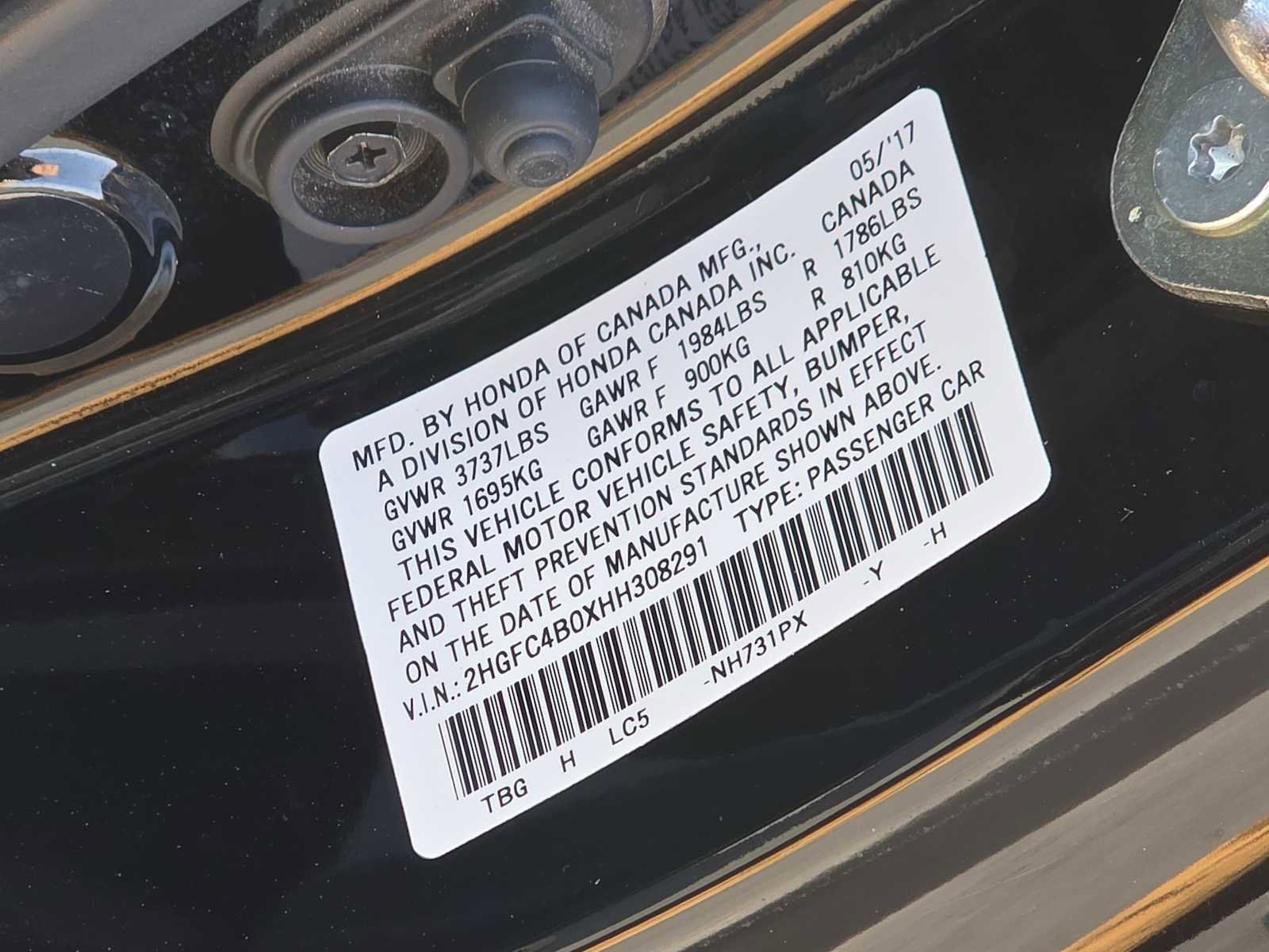 Used 2017 Honda Civic LX-P image 25