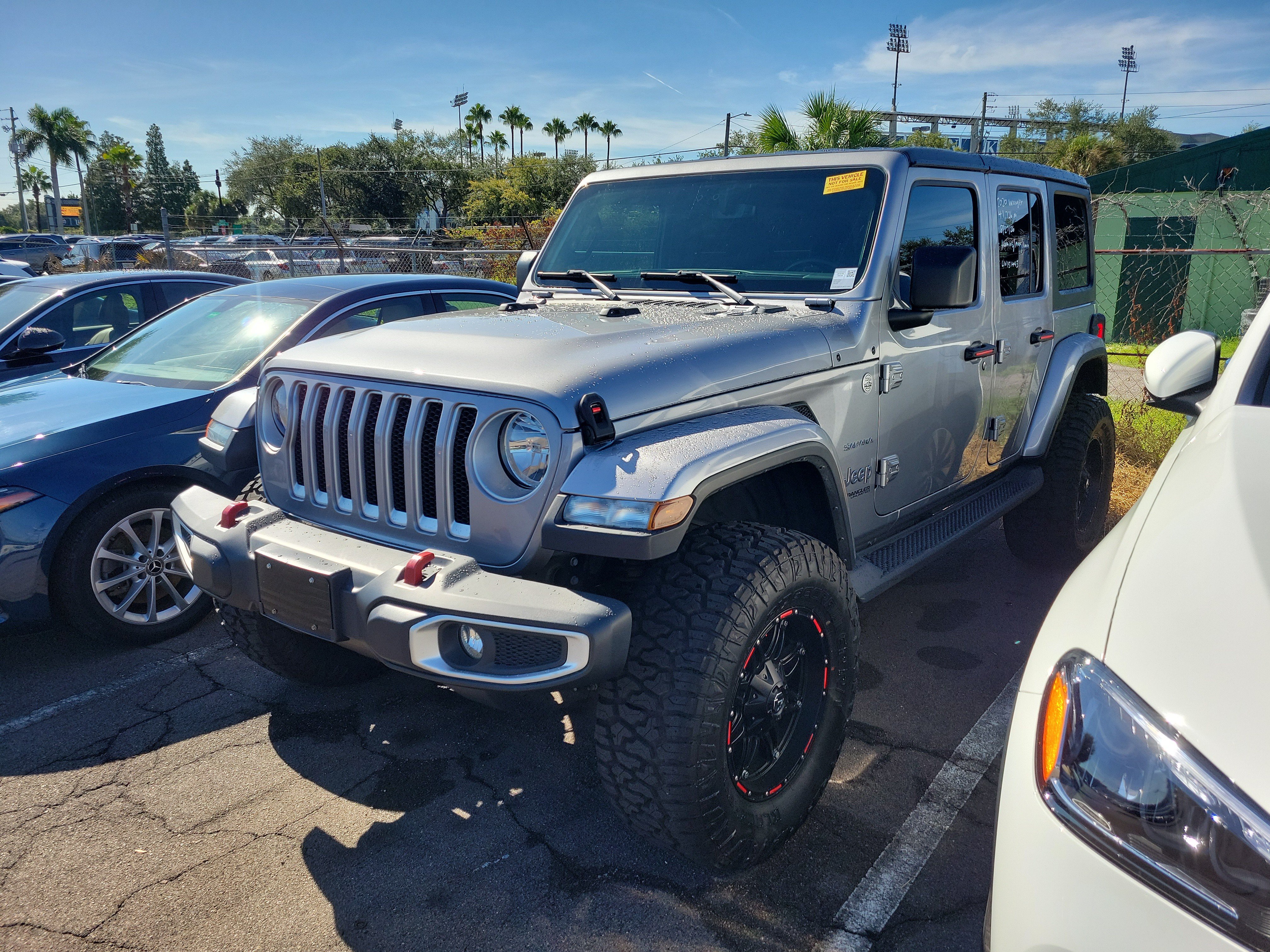 Used 2020 Jeep Wrangler Unlimited Sahara AWD/4WD image 1