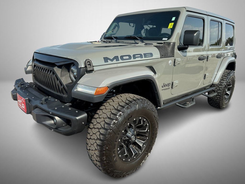 Used 2018 Jeep Wrangler Unlimited Sahara w/ Quick Order Package 24M Moab image 2