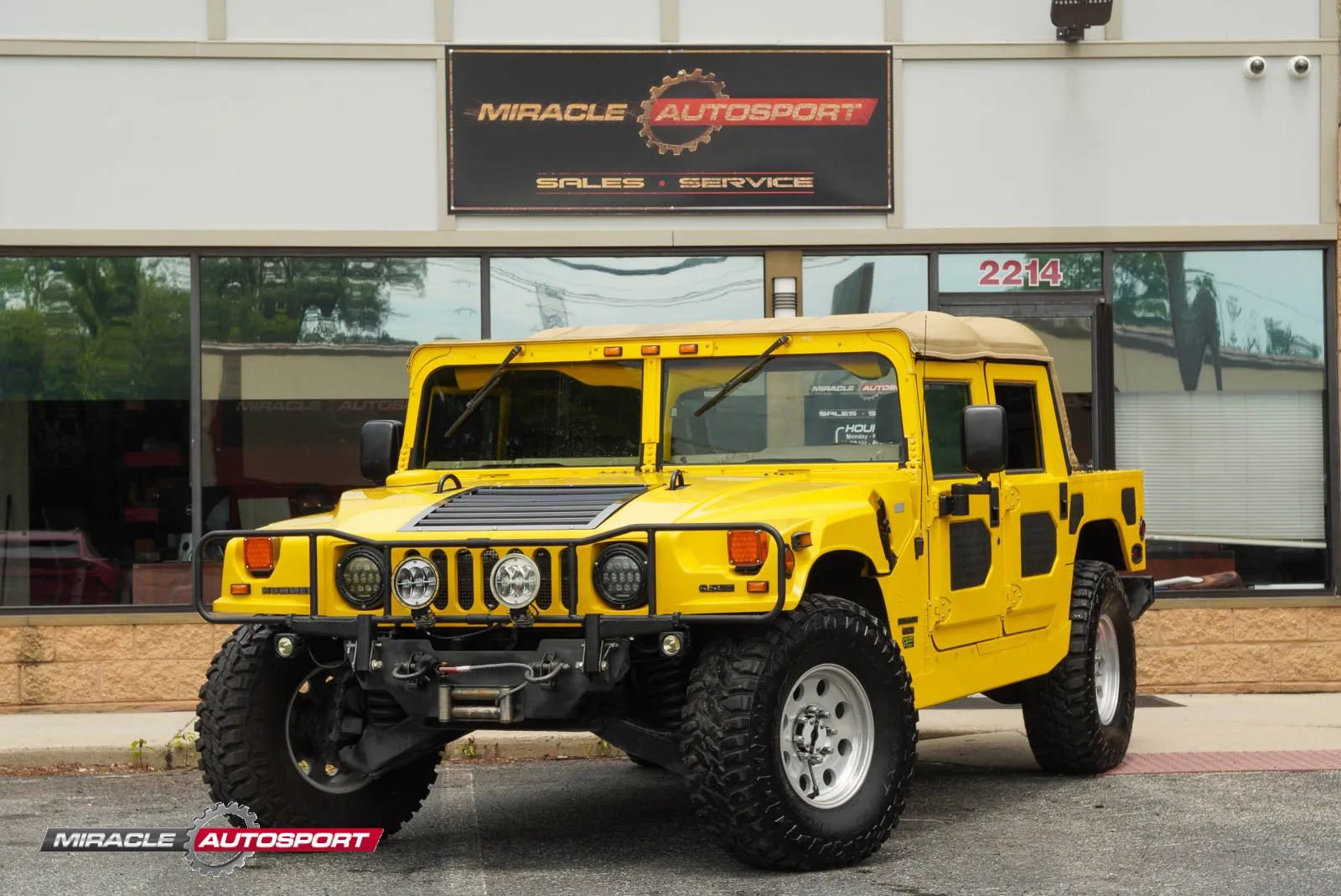 Used 1998 HUMMER H1 4-Door Open Top