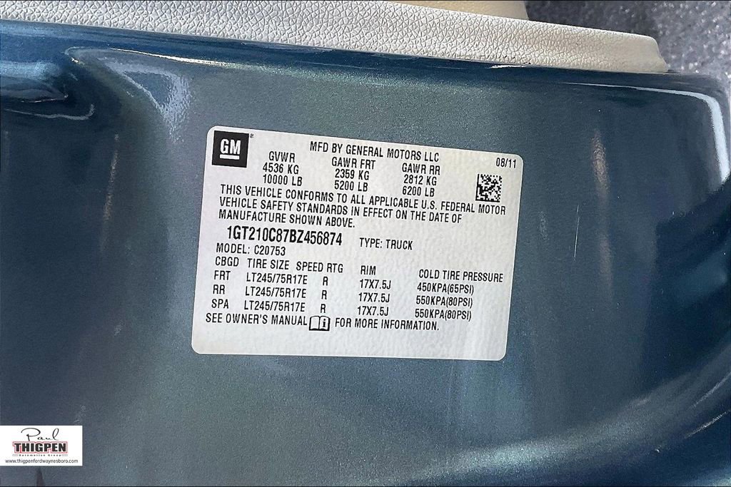 Used 2011 GMC Sierra 2500 SLE w/ SLE Preferred Package image 35