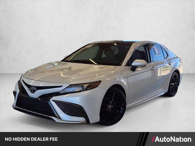 Used 2021 Toyota Camry XSE FWD image 1