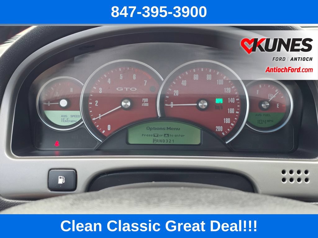 Used 2004 Pontiac GTO RWD image 29