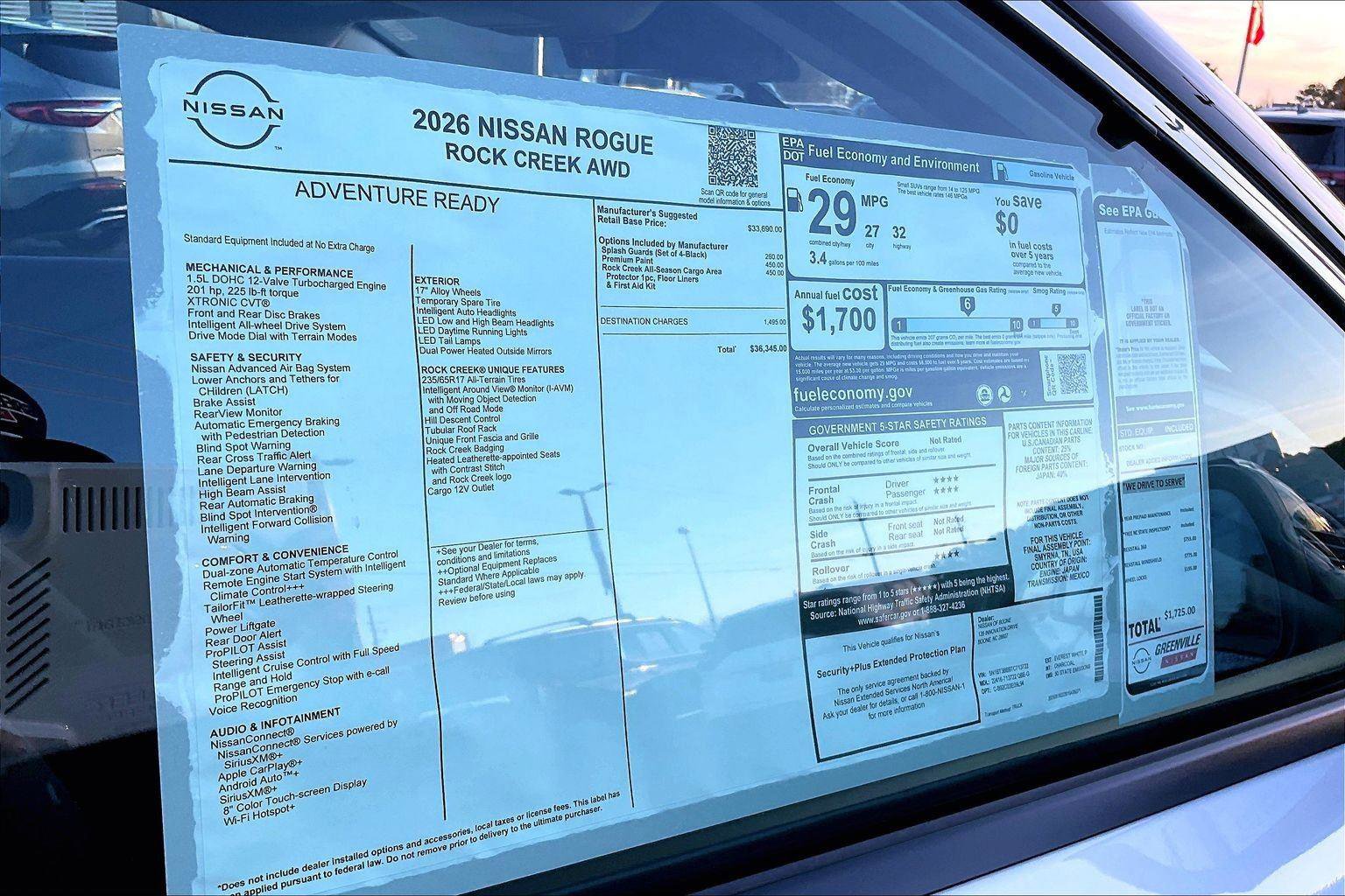 New 2026 Nissan Rogue SV AWD/4WD image 15