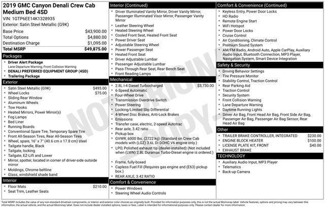 Used 2019 GMC Canyon Denali image 6