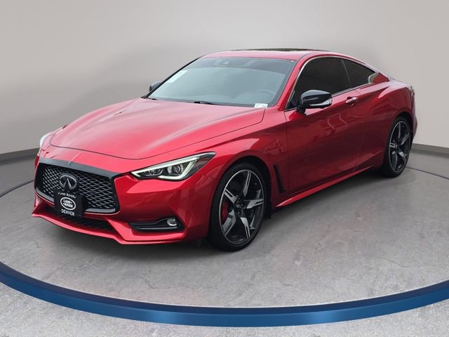 Used 2021 INFINITI Q60 Red Sport 400 w/ Cargo Package AWD/4WD image 1