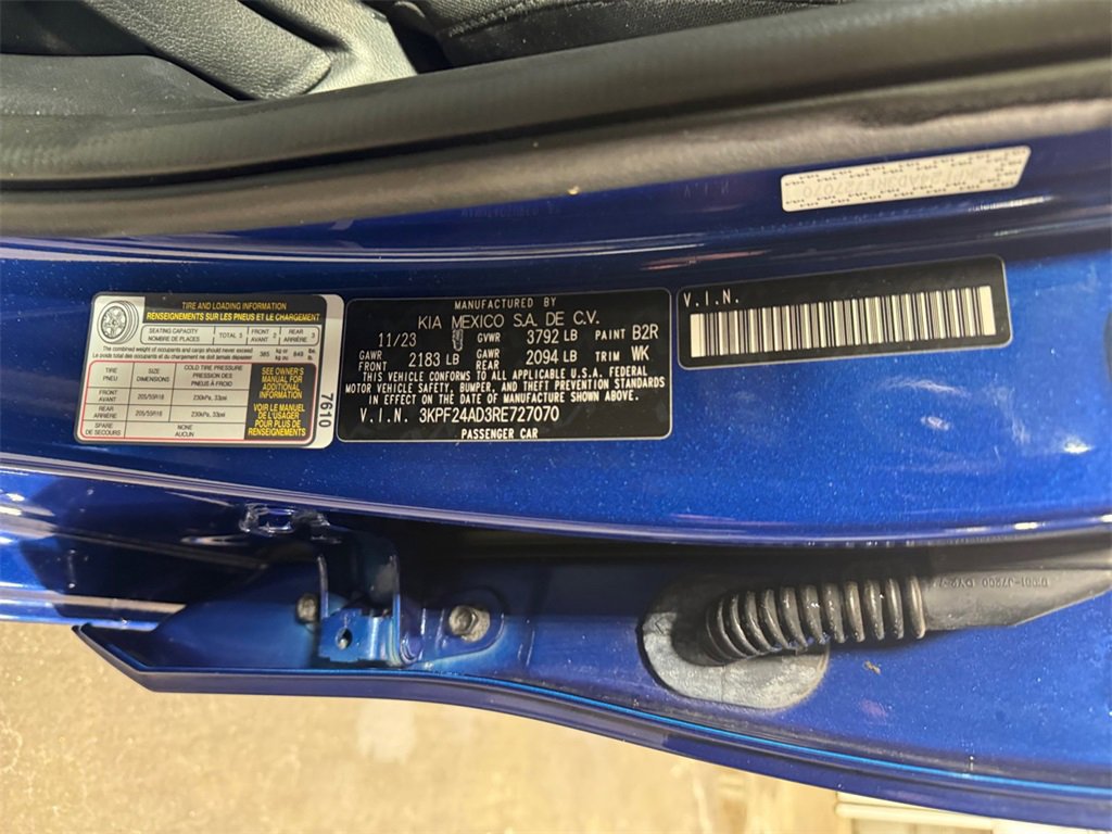 Certified 2024 Kia Forte LXS w/ LXS Technology Package image 31