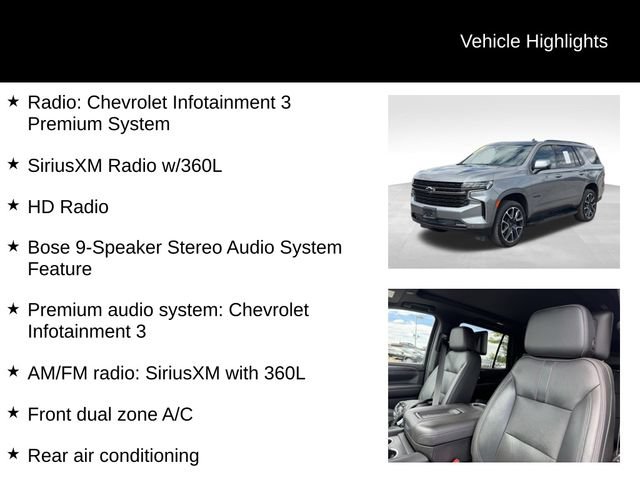 Certified 2021 Chevrolet Tahoe RST w/ Luxury Package AWD/4WD image 16