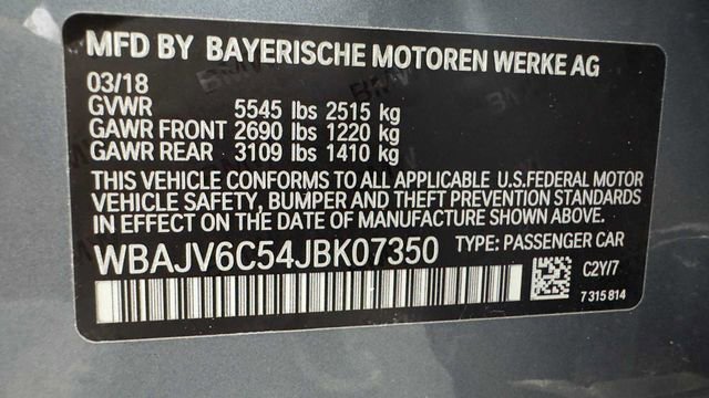 Used 2018 BMW 640i Gran Turismo xDrive image 36