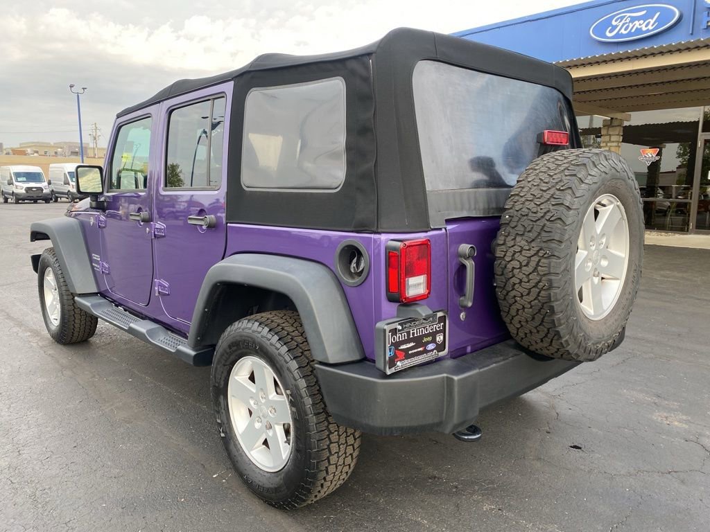 Used 2018 Jeep Wrangler Unlimited Sport S AWD/4WD image 5