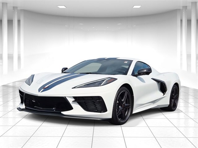 Used 2025 Chevrolet Corvette Stingray Coupe w/ Tension Blue Accent Package