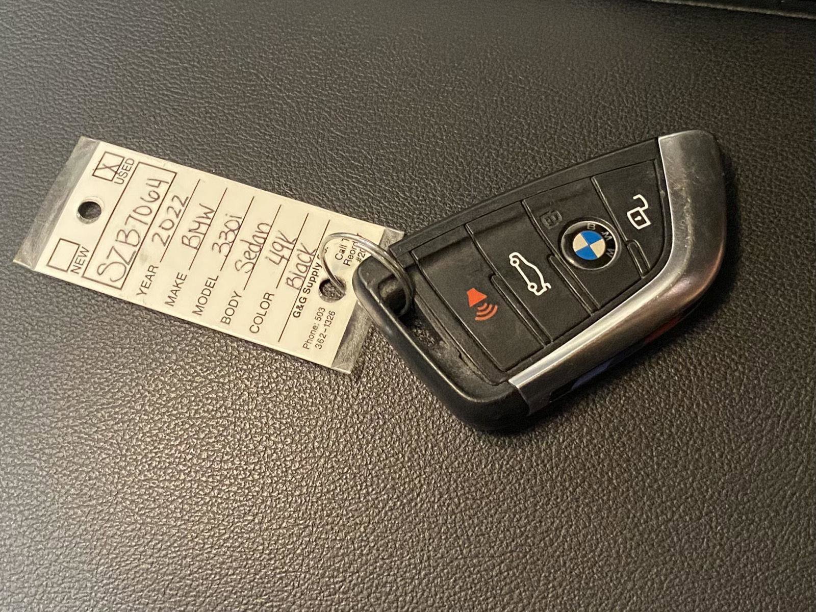 Used 2022 BMW 330i Sedan w/ M Sport Package RWD image 37
