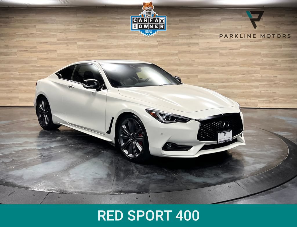 Used 2021 INFINITI Q60 Red Sport 400